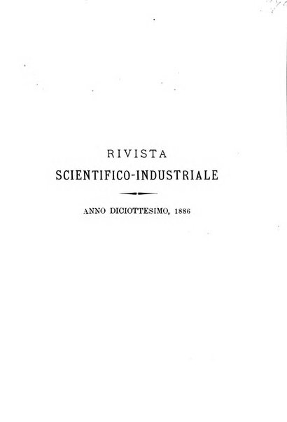 Rivista scientifico-industriale delle principali scoperte ed invenzioni fatte nelle scienze e nelle industrie