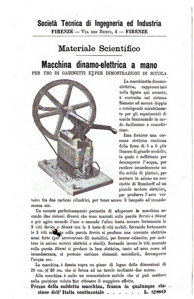 Rivista scientifico-industriale delle principali scoperte ed invenzioni fatte nelle scienze e nelle industrie