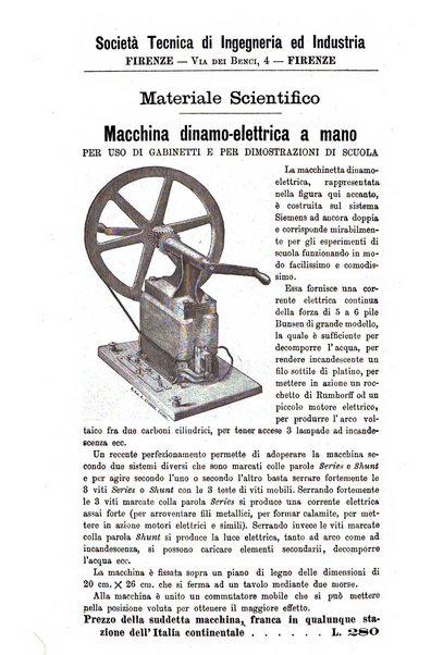 Rivista scientifico-industriale delle principali scoperte ed invenzioni fatte nelle scienze e nelle industrie