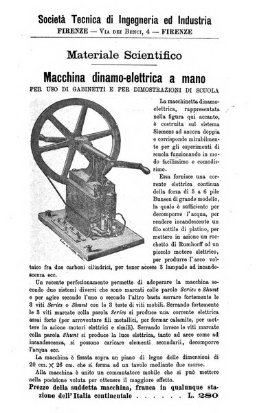 Rivista scientifico-industriale delle principali scoperte ed invenzioni fatte nelle scienze e nelle industrie