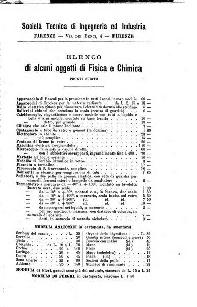 Rivista scientifico-industriale delle principali scoperte ed invenzioni fatte nelle scienze e nelle industrie