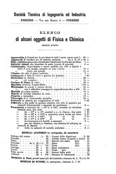 Rivista scientifico-industriale delle principali scoperte ed invenzioni fatte nelle scienze e nelle industrie