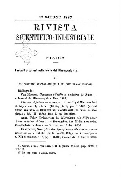 Rivista scientifico-industriale delle principali scoperte ed invenzioni fatte nelle scienze e nelle industrie