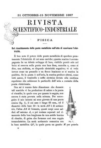 Rivista scientifico-industriale delle principali scoperte ed invenzioni fatte nelle scienze e nelle industrie