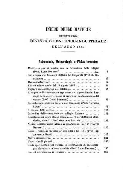 Rivista scientifico-industriale delle principali scoperte ed invenzioni fatte nelle scienze e nelle industrie