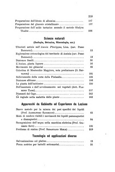 Rivista scientifico-industriale delle principali scoperte ed invenzioni fatte nelle scienze e nelle industrie