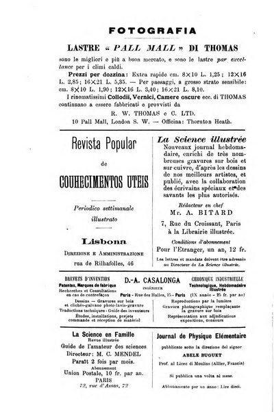 Rivista scientifico-industriale delle principali scoperte ed invenzioni fatte nelle scienze e nelle industrie