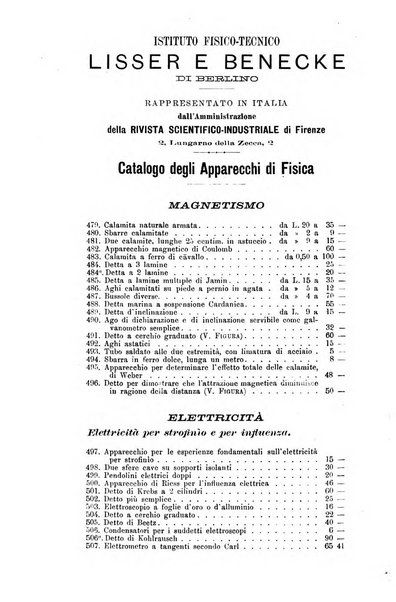 Rivista scientifico-industriale delle principali scoperte ed invenzioni fatte nelle scienze e nelle industrie