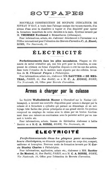 Rivista scientifico-industriale delle principali scoperte ed invenzioni fatte nelle scienze e nelle industrie