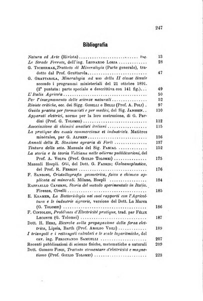 Rivista scientifico-industriale delle principali scoperte ed invenzioni fatte nelle scienze e nelle industrie