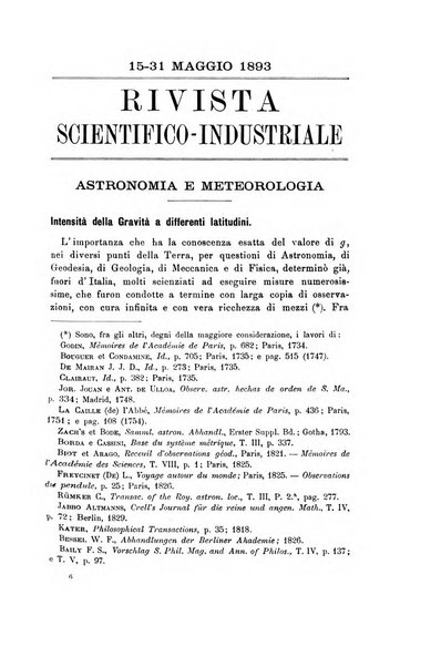 Rivista scientifico-industriale delle principali scoperte ed invenzioni fatte nelle scienze e nelle industrie