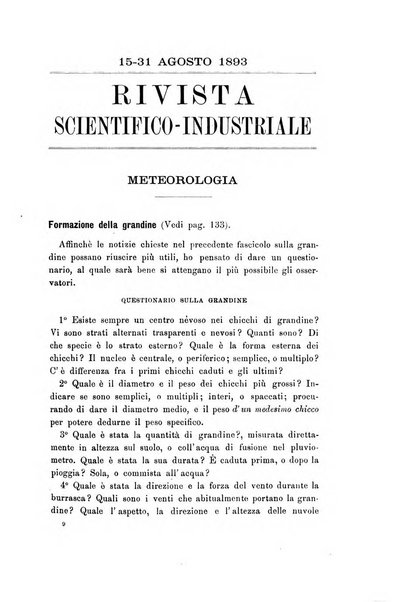 Rivista scientifico-industriale delle principali scoperte ed invenzioni fatte nelle scienze e nelle industrie