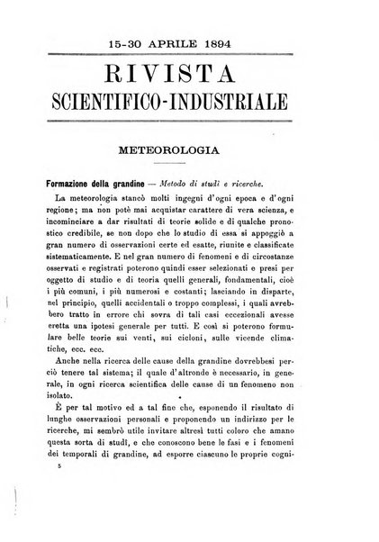 Rivista scientifico-industriale delle principali scoperte ed invenzioni fatte nelle scienze e nelle industrie