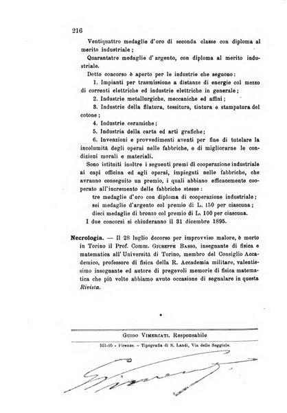 Rivista scientifico-industriale delle principali scoperte ed invenzioni fatte nelle scienze e nelle industrie