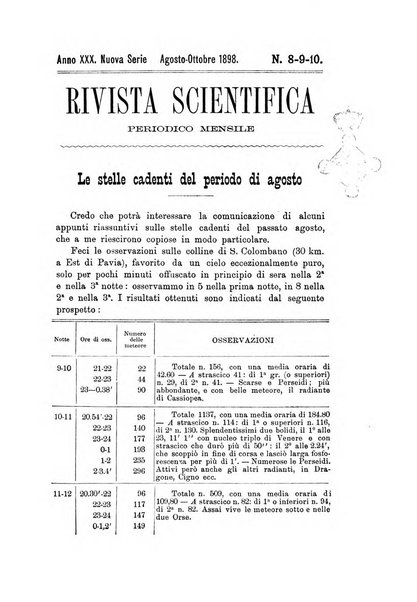 Rivista scientifico-industriale delle principali scoperte ed invenzioni fatte nelle scienze e nelle industrie