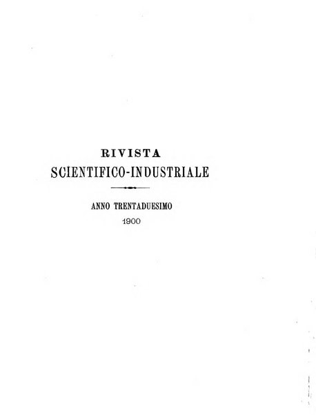 Rivista scientifico-industriale delle principali scoperte ed invenzioni fatte nelle scienze e nelle industrie