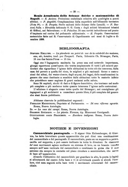 Rivista scientifico-industriale delle principali scoperte ed invenzioni fatte nelle scienze e nelle industrie