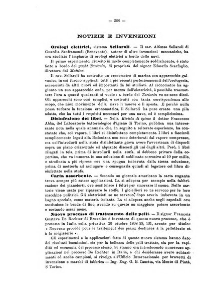 Rivista scientifico-industriale delle principali scoperte ed invenzioni fatte nelle scienze e nelle industrie