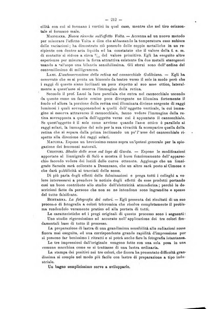 Rivista scientifico-industriale delle principali scoperte ed invenzioni fatte nelle scienze e nelle industrie