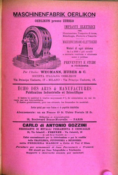 Rivista scientifico-industriale delle principali scoperte ed invenzioni fatte nelle scienze e nelle industrie