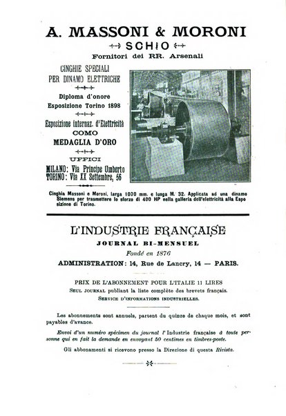 Rivista scientifico-industriale delle principali scoperte ed invenzioni fatte nelle scienze e nelle industrie