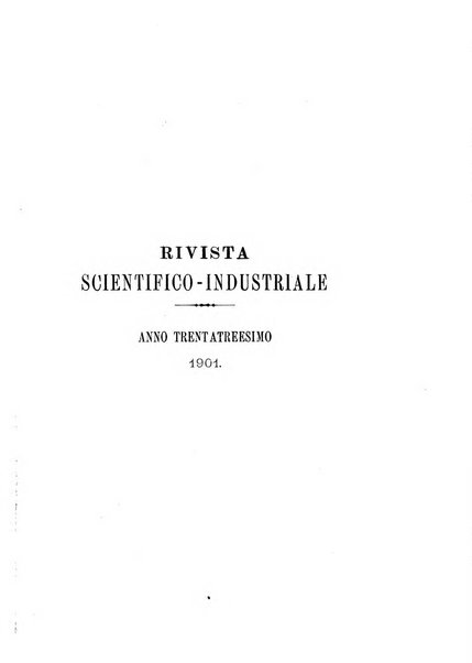 Rivista scientifico-industriale delle principali scoperte ed invenzioni fatte nelle scienze e nelle industrie