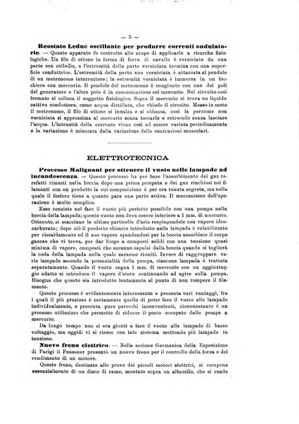 Rivista scientifico-industriale delle principali scoperte ed invenzioni fatte nelle scienze e nelle industrie