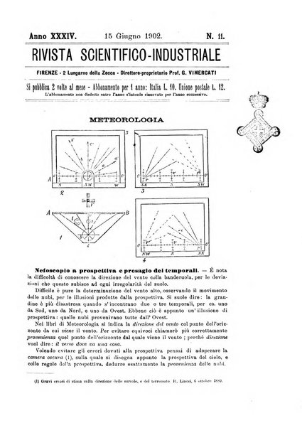 Rivista scientifico-industriale delle principali scoperte ed invenzioni fatte nelle scienze e nelle industrie