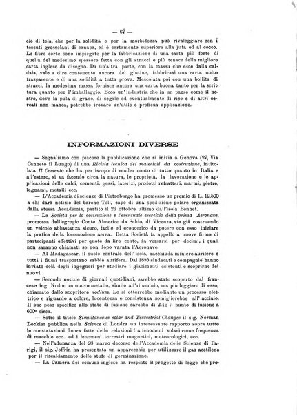 Rivista scientifico-industriale delle principali scoperte ed invenzioni fatte nelle scienze e nelle industrie