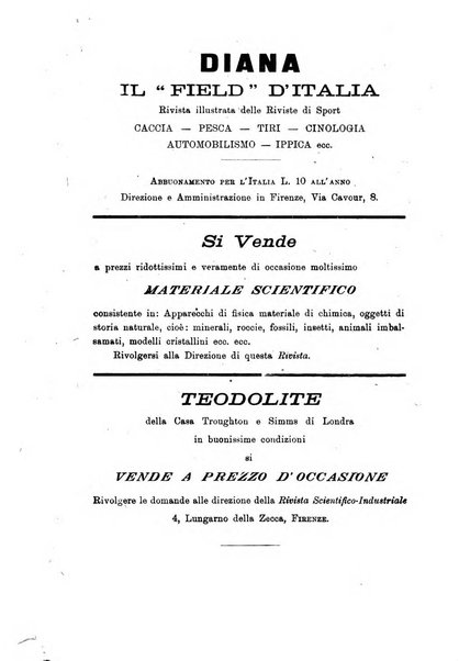 Rivista scientifico-industriale delle principali scoperte ed invenzioni fatte nelle scienze e nelle industrie