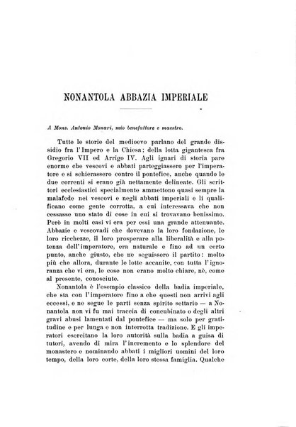 Rivista storica benedettina pubblicazione illustrata di storia e letteratura monastica