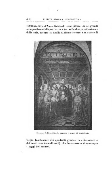 Rivista storica benedettina pubblicazione illustrata di storia e letteratura monastica