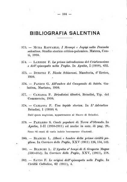 Rivista storica salentina