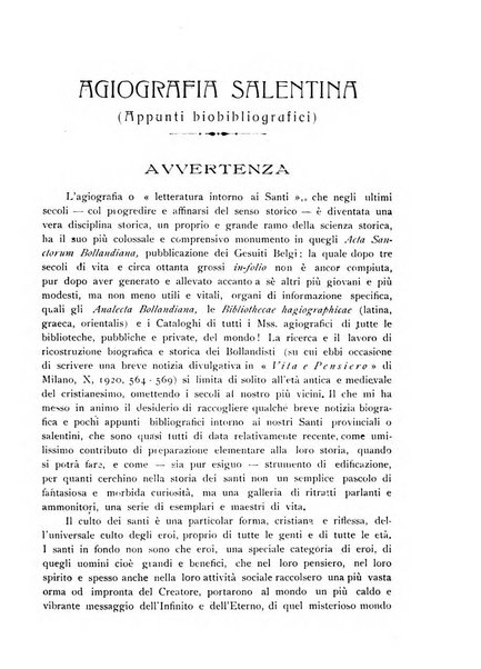 Rivista storica salentina