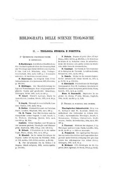 Rivista storico-critica delle scienze teologiche pubblicazione mensile