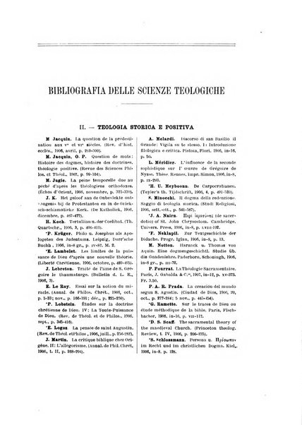 Rivista storico-critica delle scienze teologiche pubblicazione mensile