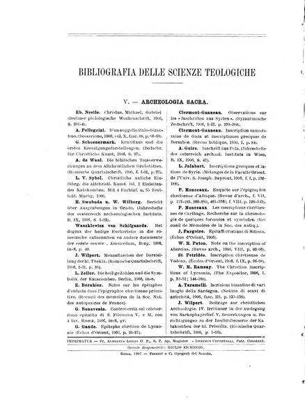 Rivista storico-critica delle scienze teologiche pubblicazione mensile