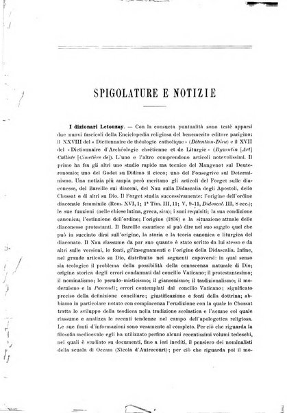 Rivista storico-critica delle scienze teologiche pubblicazione mensile