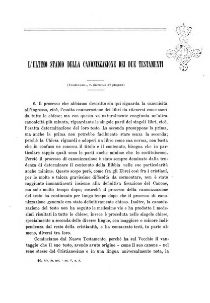 Rivista storico-critica delle scienze teologiche pubblicazione mensile