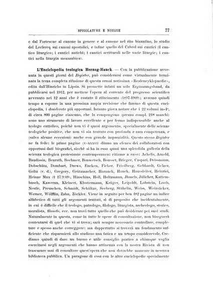 Rivista storico-critica delle scienze teologiche pubblicazione mensile