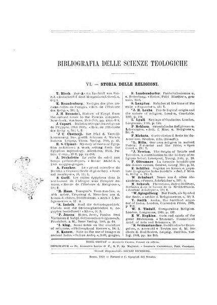 Rivista storico-critica delle scienze teologiche pubblicazione mensile