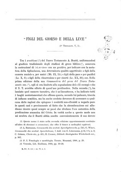 Rivista storico-critica delle scienze teologiche pubblicazione mensile