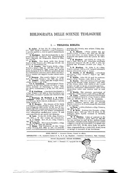 Rivista storico-critica delle scienze teologiche pubblicazione mensile