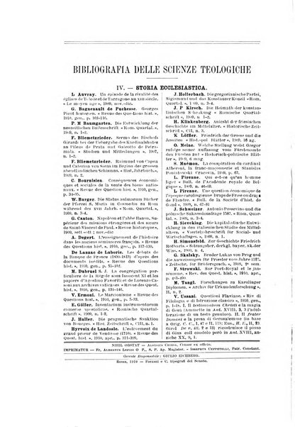 Rivista storico-critica delle scienze teologiche pubblicazione mensile