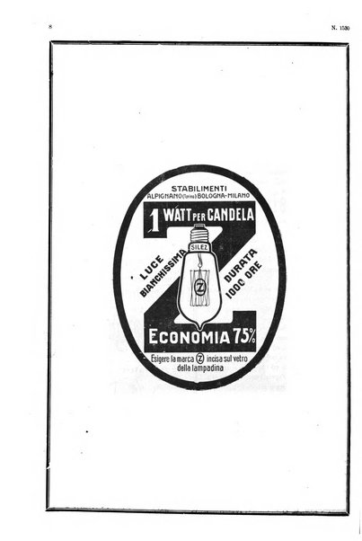 Rivista tecnica dell'elettricità pubblicazione settimanale illustrata