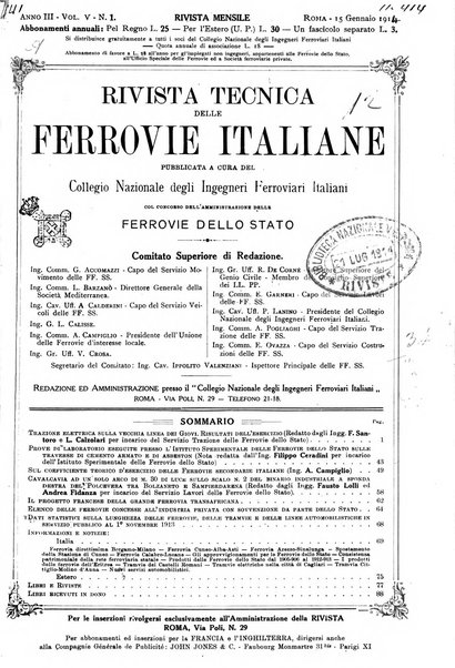 Rivista tecnica delle ferrovie italiane