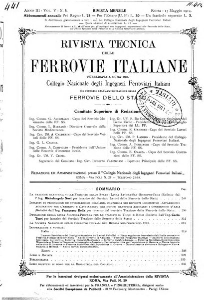 Rivista tecnica delle ferrovie italiane