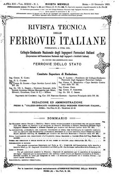 Rivista tecnica delle ferrovie italiane