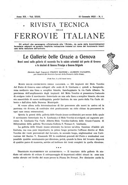 Rivista tecnica delle ferrovie italiane