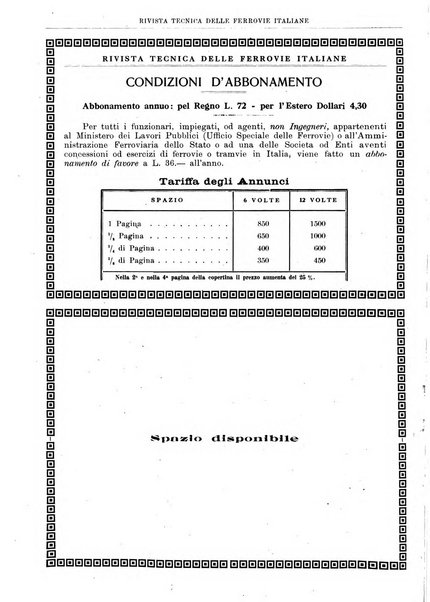 Rivista tecnica delle ferrovie italiane